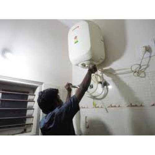 Geyser technician Mr. Abhijit Samanta in Belgharia